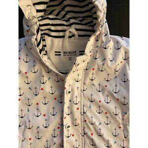 Hublot Anchors Away Hooded‎ Full-Zip Rain Coat Toddler 18m New England Prep
